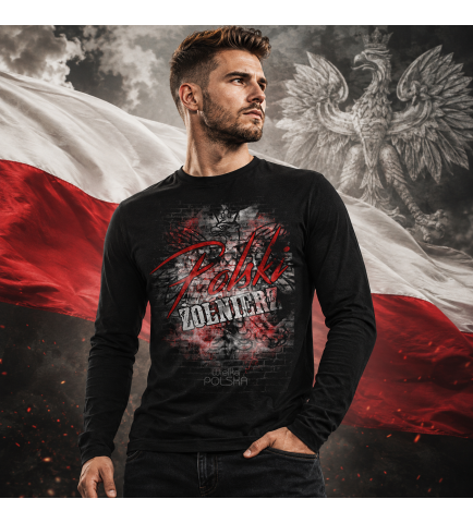 LONGSLEEVE PATRIOTYCZNY  POLSKI ŻOŁNIERZ